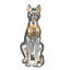 Statue de chat déesse Kristophile déesse