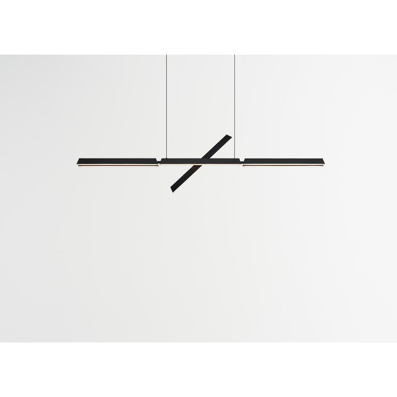 6 - Light Pendant, Matte Black
