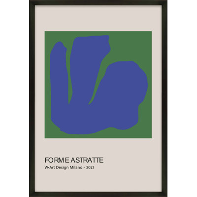 Forme Astratte Blue & Green by Romina Gadler