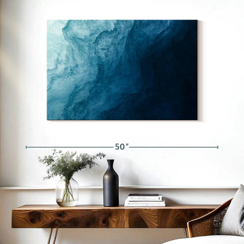 Avery Deep Ocean, 26" H x 39" W
