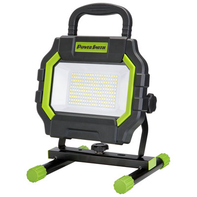 Powersmith 5000 Lumen Hybrid Led Work Light With 5 Ft. 16 Awg Extension Cord, 5 Year Warranty