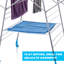 Séchoir à linge autoportant multi-sécheuse