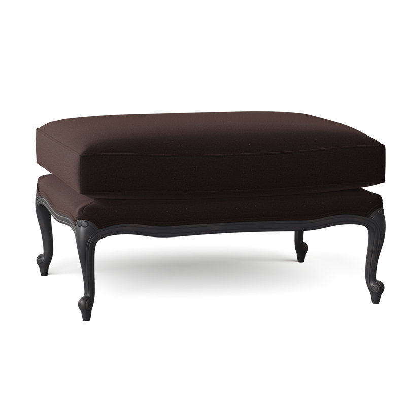 St. Helena Ottoman, Espresso, Margaret Mahogany