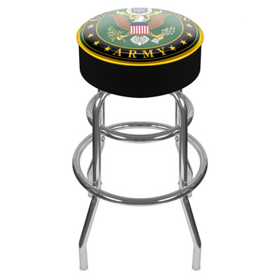 U.S. Army Swivel Upholstered Counter Stool