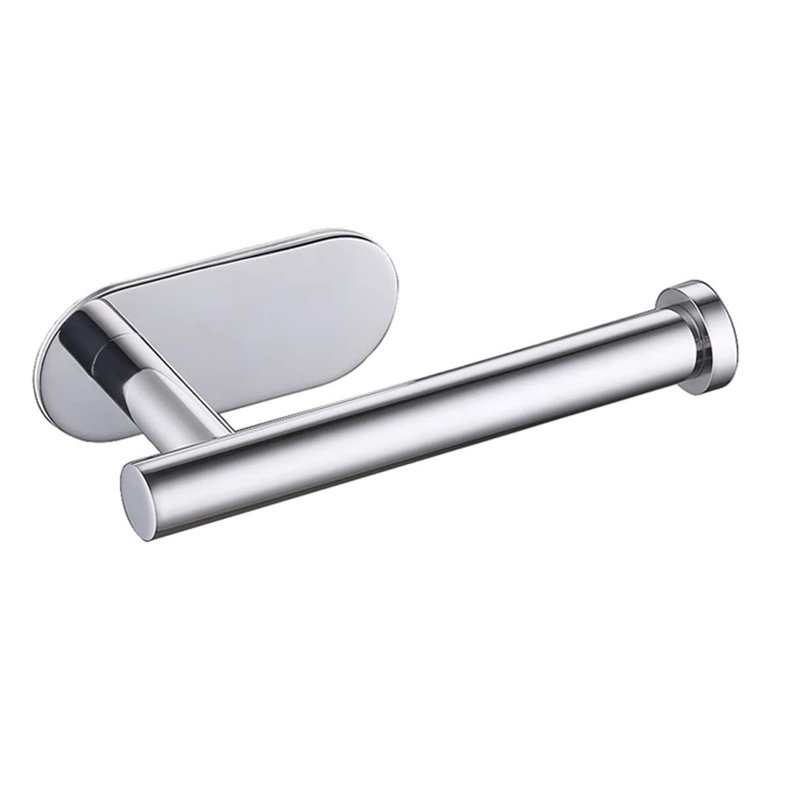 Wall Mounted Toilet Paper Holder, Silver
