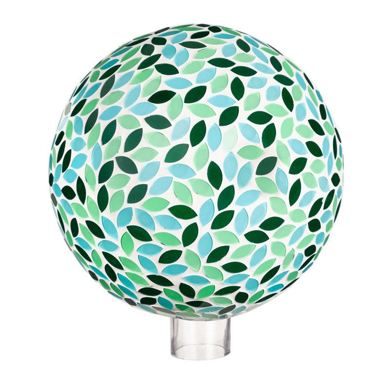 Abstract Glass Garden Statue