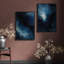 Art mural encadré, rétro, antique, classique pour chambre à coucher - 16 po x 24 po x 2 panneaux-910082885-910082887