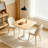 42 Inch Square Tulip Dining Table-2017406985-2017406988