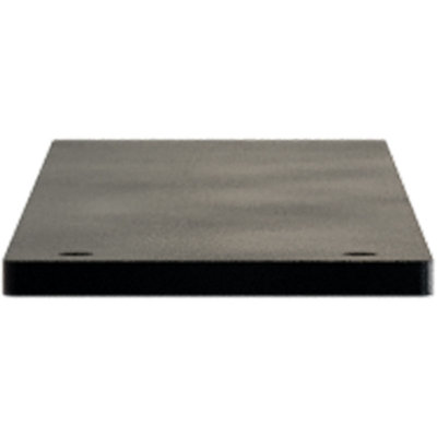 3"W x 12"D Logan Hidden Support Steel Bracket w/ 8" Support Depth, Powder Coated Black