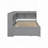 L-shaped Bookcases Bed with Two Drawers-233342529-233342531