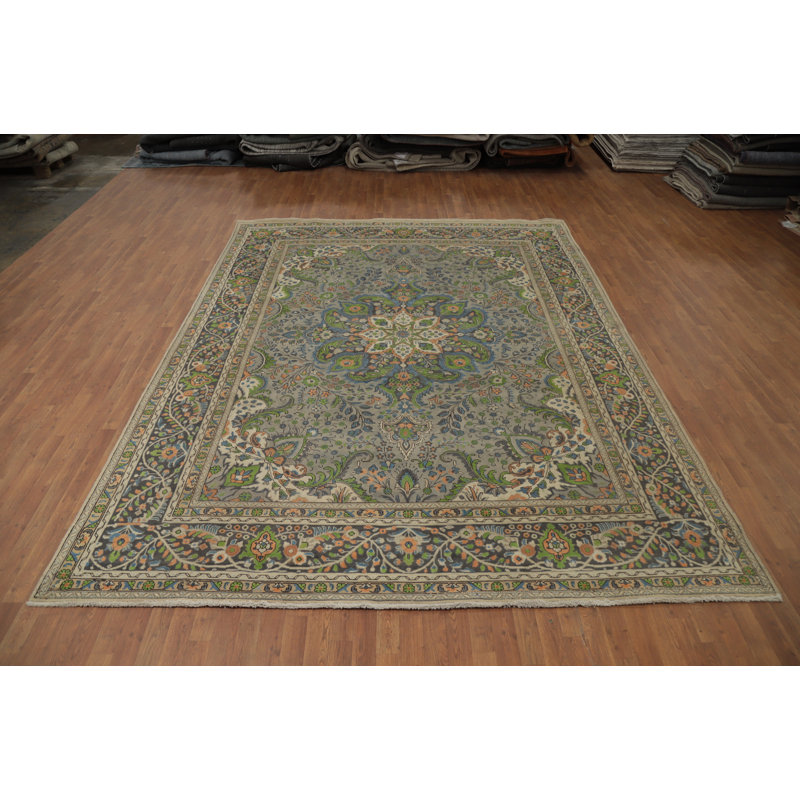 Tapis traditionnel gris 10 x 13