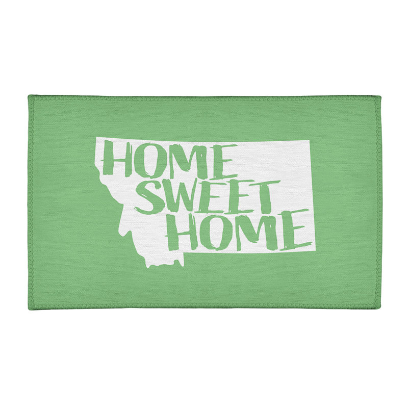 Tapis en poly-chenille montana à la maison, Rectangle 5 pi x 7 pi