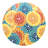 SUNSHINE Floral Outdoor Area Rug Yellow/Red/Blue-83453896