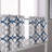Geometric 3 Pieces Kitchen Curtain Set Tailored 52" Kitchen Curtain-298949023-298949022
