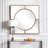 Engineered Wood Square Wall Mirror
