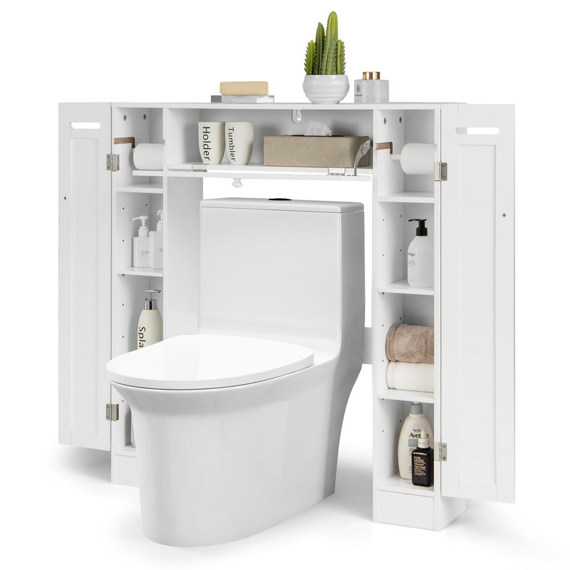 Bortola Freestanding Over The Toilet Storage