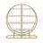 4 Tiers Home Office Open Bookshelf, Round Shape, Different Placement Ways