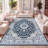 Arignote Modern Persian Floral Navy/Blue Rug-1761143115