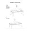 Table basse Glam Contemporary 1Pc