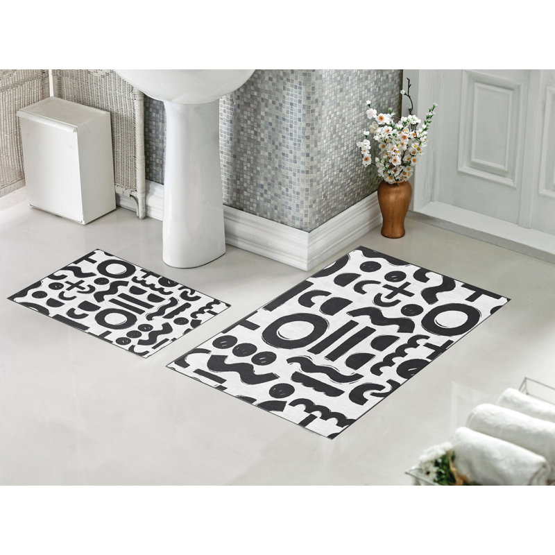 Ensemble de tapis de bain 2 pièces Dinasso