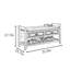 Banc de rangement pour chaussures 31,5 po