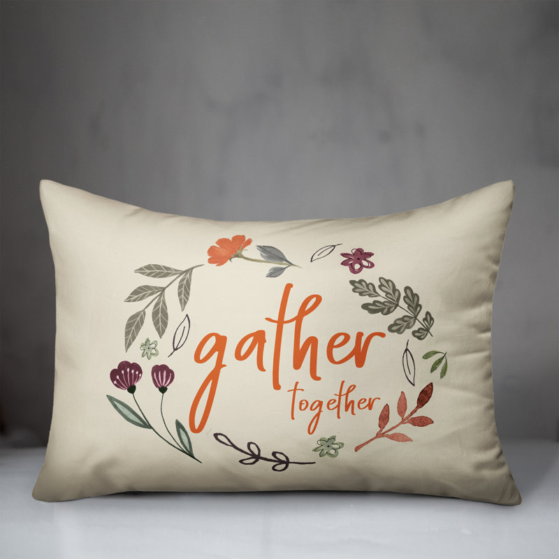 Floral Throw Pillow