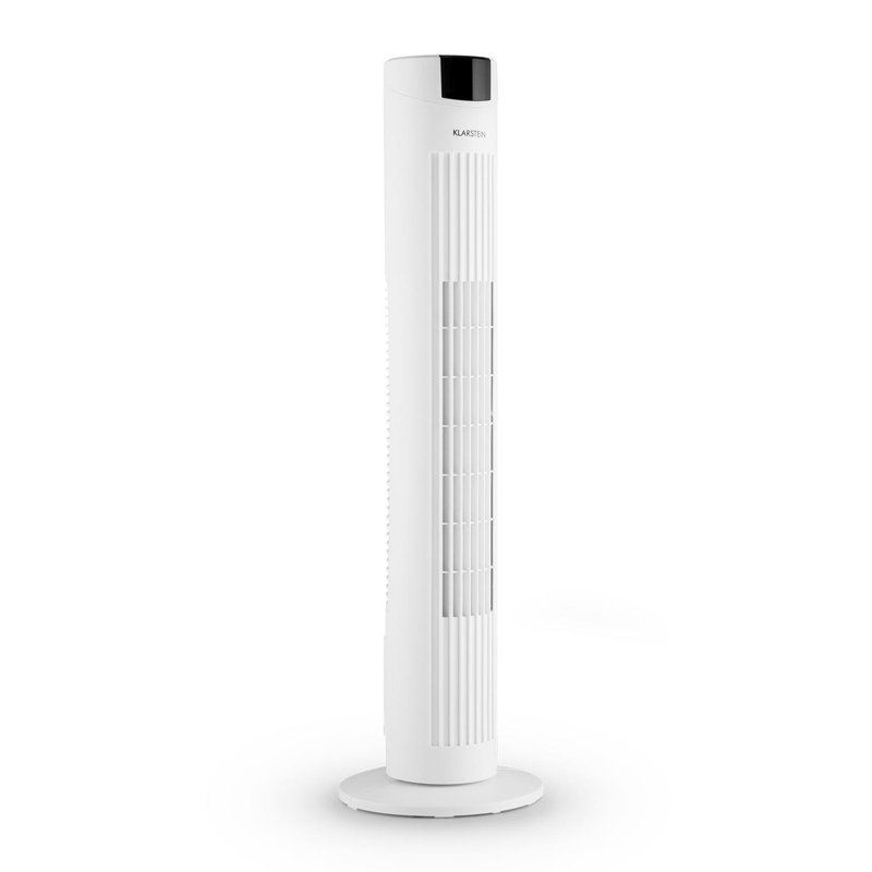 Skyscraper 80cm Oscillating Tower Fan, Matt brushed nickel