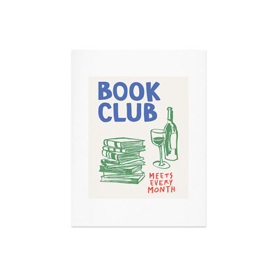 «April Lane Art Book Club», reproduction d'art encadrée