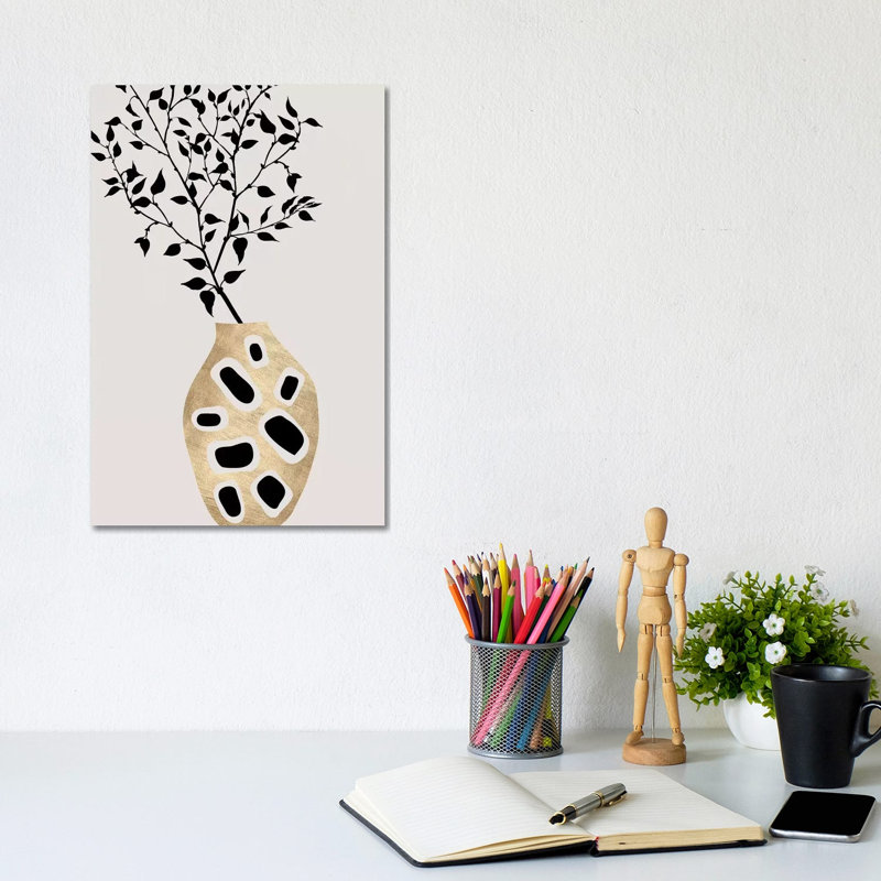 Monochromatic by Kubistika - Wrapped Canvas Print, 30.48cm H x 20.32cm W x 1.905cm D
