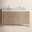 Meuble-lavabo double 60 po avec miroir Lala-821638927