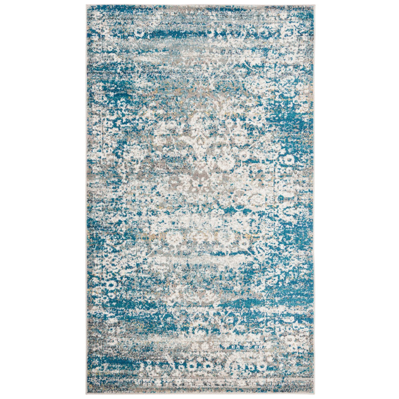 Tapis abstrait Bruckmann Performance, Rectangle 2 pi 3 po x 3 pi 9 po