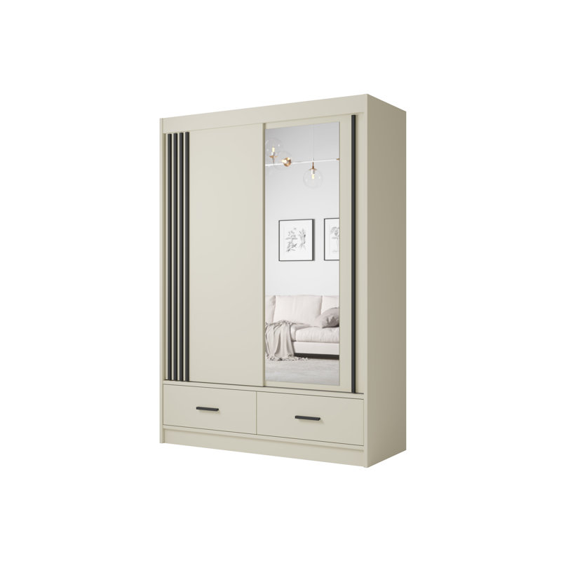 Manufactured Wood Wardrobe, Cashmere