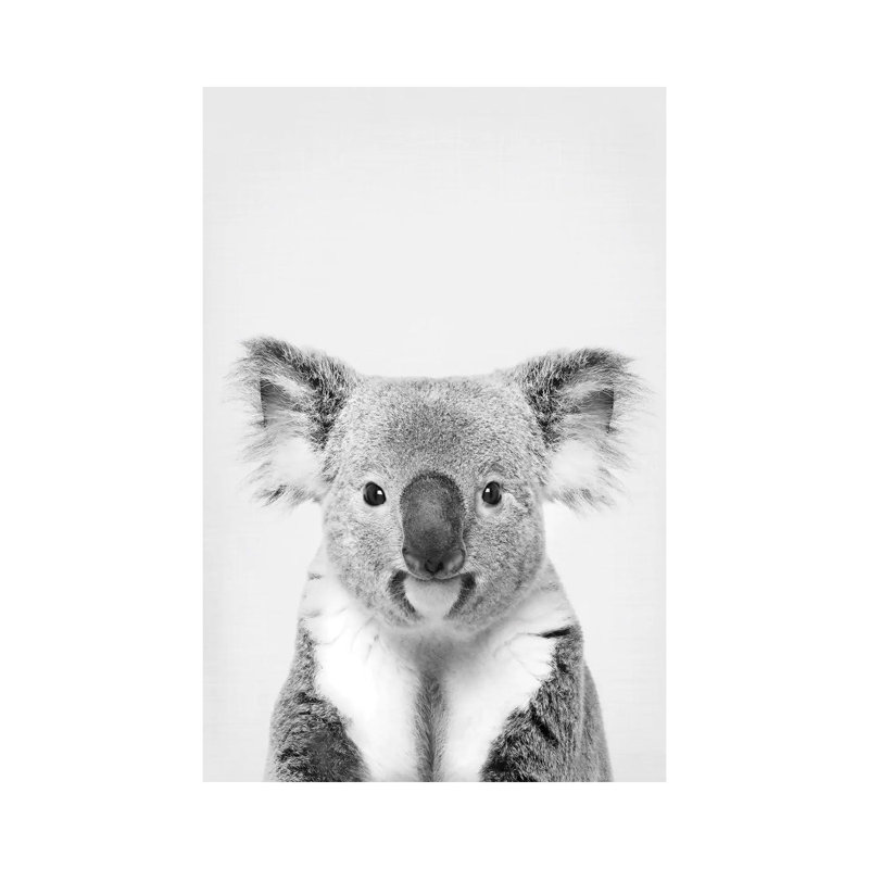 Koala by Sisi & Seb - Wrapped Canvas Print, 66.04 cm H x 45.72 cm W x 1.91 cm D