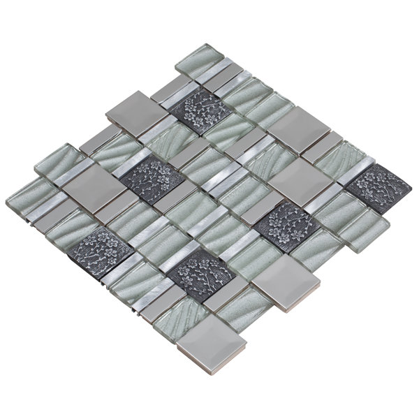 Vitray Random Sized Metal Mosaic Wall & Floor Tile