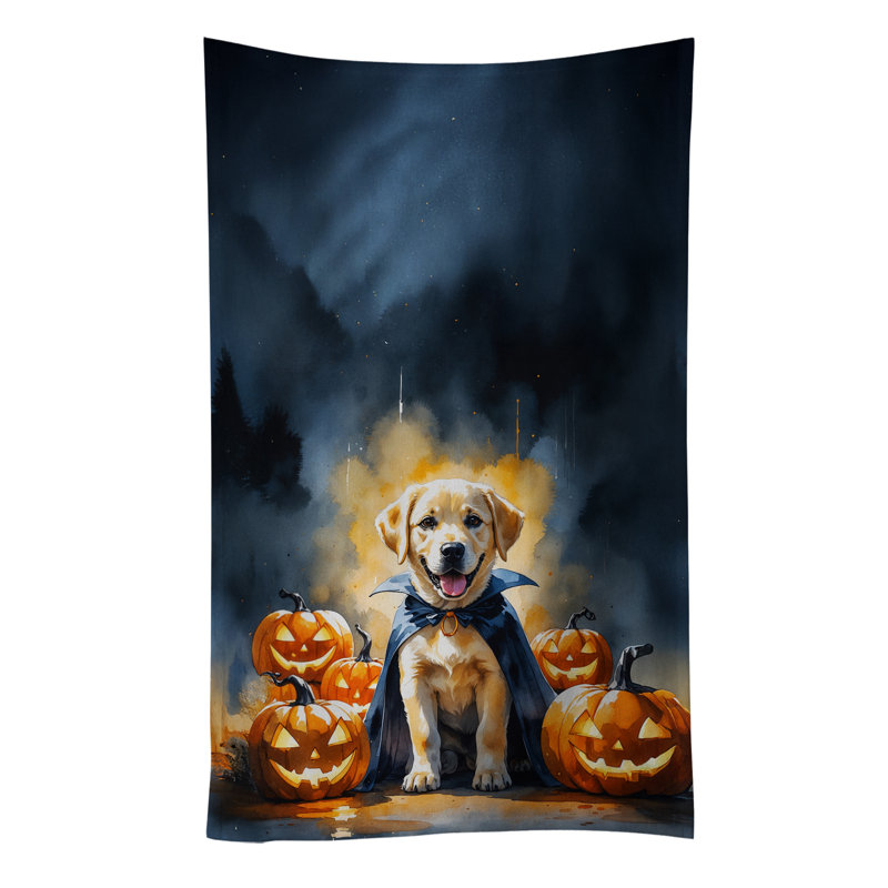 Serviette de cuisine jaune Labrador Retriever, Labrador Retriever blond