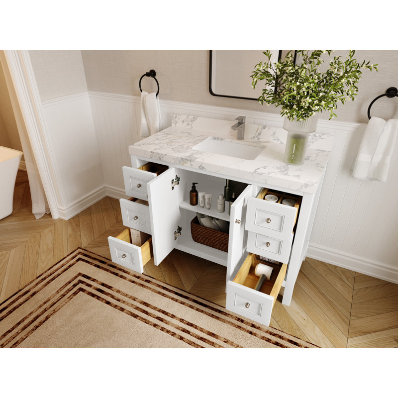 Nashville X P 22 po Meuble-lavabo simple D , Palissandro de 2 po