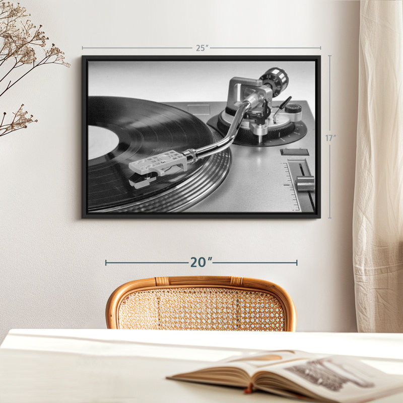 Reproduction sur toile BW, H 17 po x l 25 po