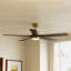 Ventilateur de plafond Bayonne avec lumières DEL