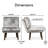 Sophie Upholstered Accent Chair-31746452