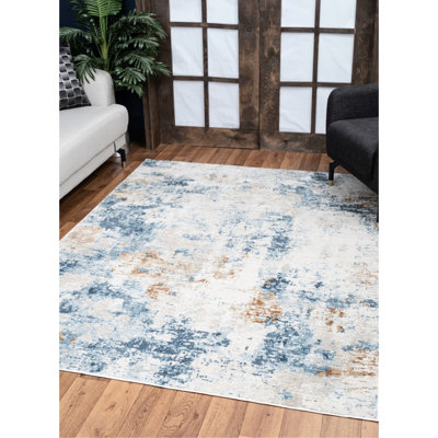 Craft Room Rug - 2.58 Ft. X 7.25 Beige Patio Adds Ambiance To Outdoor Space