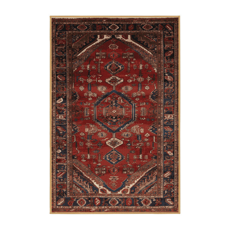 Tapis brun lavable à la machine, Rectangle 4pi x 6 pi