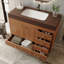 Meuble-lavabo autoportant de 36 pouces avec 5 tiroirs-2055432222-2055432217