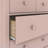 Charlotte 7-Drawer Scallop Detail Dresser, Blossom Pink-1319775379