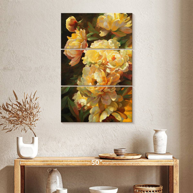 Harnek pivoines pour le printemps, H 32 po x l 20 po