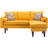 Gouvernour L Shaped Sectional Sofa Chaise with USB Charger & Pillows-93508242-113065653-113065654