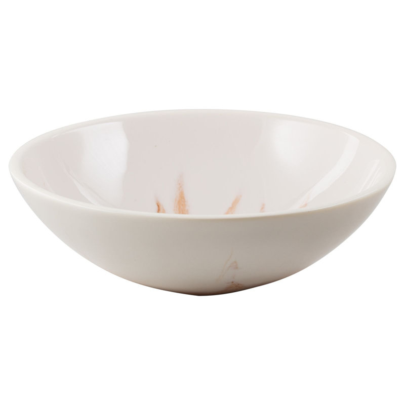 World Menagerie Kyleigh 440mm L x 440mm W Resin Circular Sink