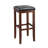 Diamondback Upholstered Faux Leather Counter Stool with Solid Wood Frame-1425675996-1475831665