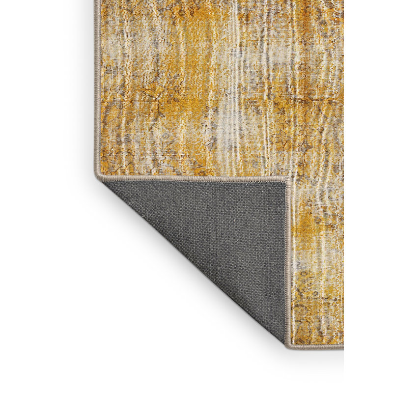Tapis oriental beige / jaune, Rectangle 4 pi x 6 pi