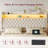 Bed Frame with Storage and LED Lights Charging Station, Velvet Upholstered Sleigh Bed with Wingback Bookcase Headboard, No Box Spring Needed, Easy Assemble, Cream-1354849069