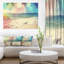 «Colorful Serenity Tropical Beach» - reproduction-546942818-546942847